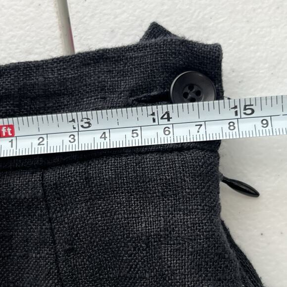 Harve Bernard by Bernard Holtzman‎ 100% Linen Maxi Skirt Size 12 Seams Lagenlook - Picture 10 of 13